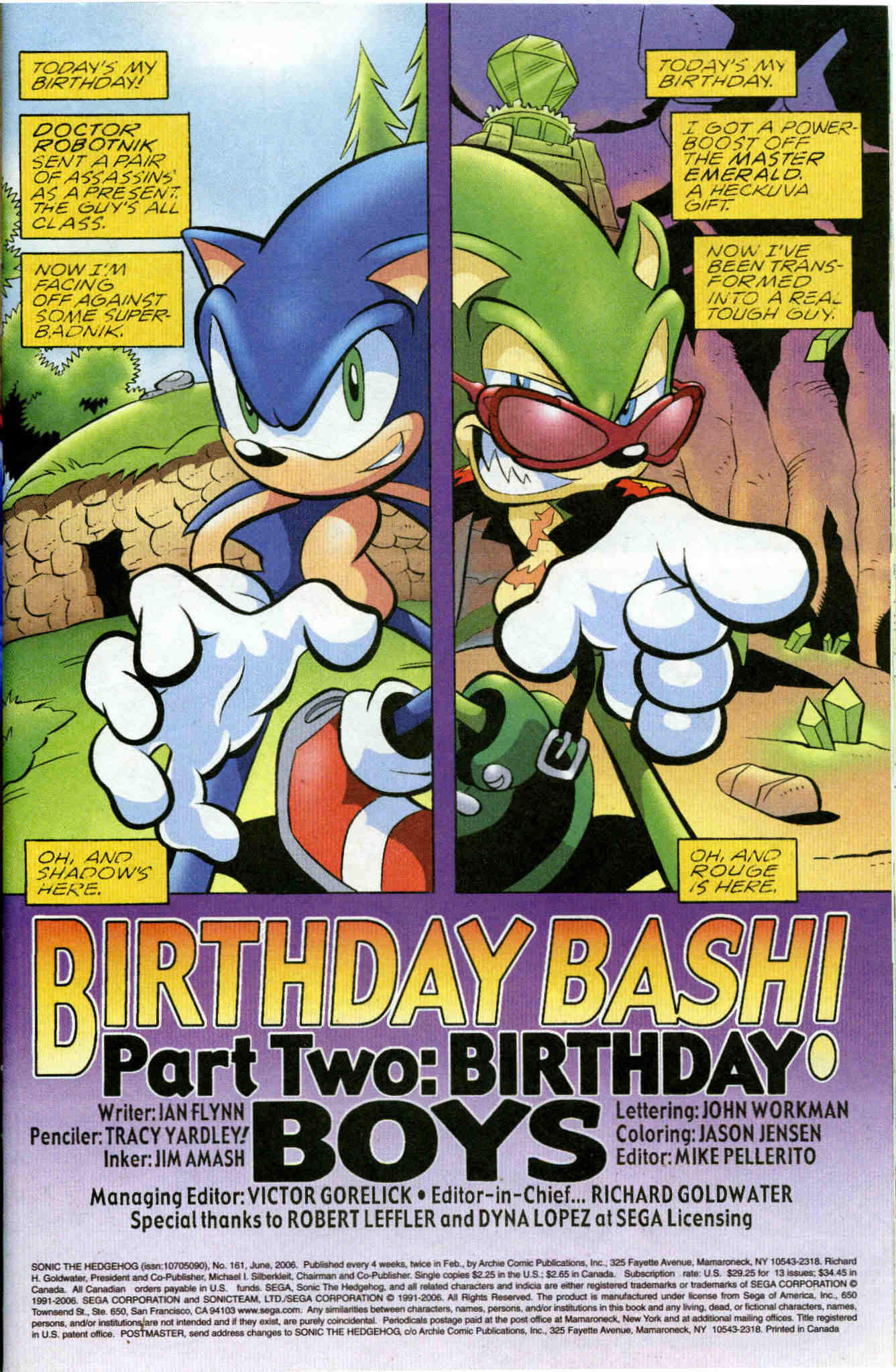 Sonic - Archie Adventure Series June 2006 Page 1
